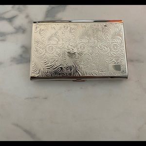 SILVER CARD CASE
